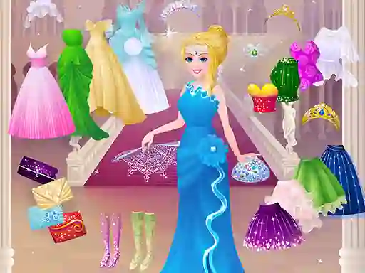 Spel Cinderella Dress Up Girl Games aanlyn