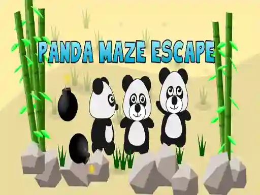 Spel Panda Maze Escape aanlyn