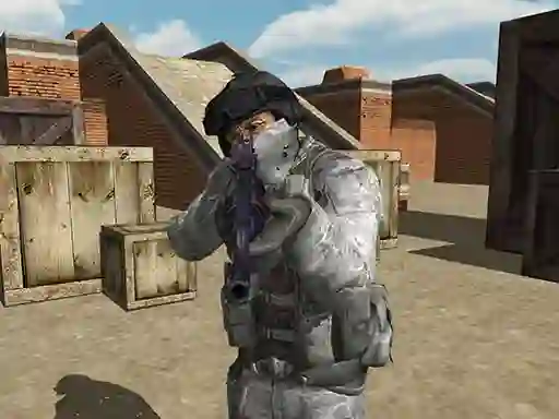 Spel Counter City Strike Commando Action aanlyn