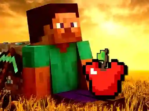 Spel Mineblox Apple Shooter aanlyn