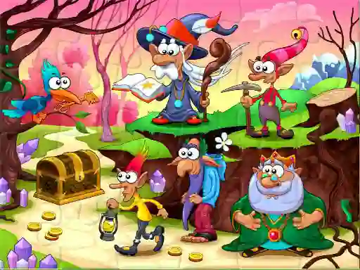 Spel Fantasy Jigsaw Deluxe aanlyn
