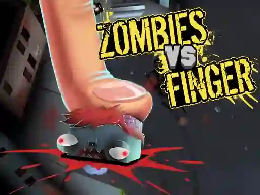 Spel Zombies vs Finger aanlyn