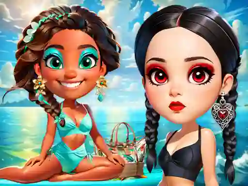 Spel Wave Chic Ocean Fashion Frenzy aanlyn