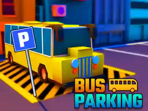 Spel Bus Parking City 3d aanlyn