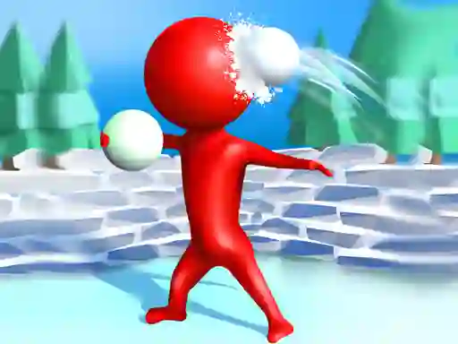 Spel StickMan Snow Fight aanlyn