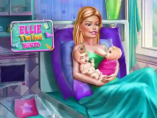 Spel Ellie Twins Birth aanlyn