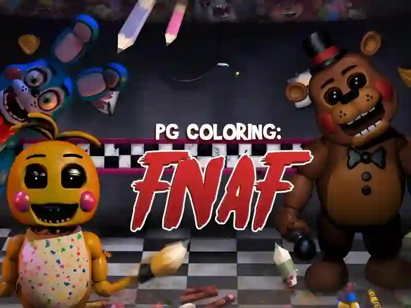 Spel PG Coloring: FNAF aanlyn