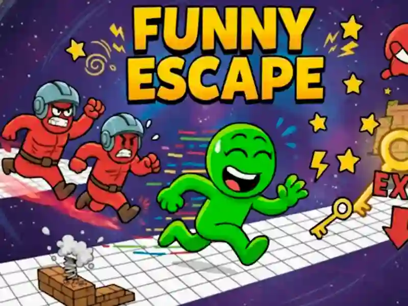 Spel Funny Escape aanlyn