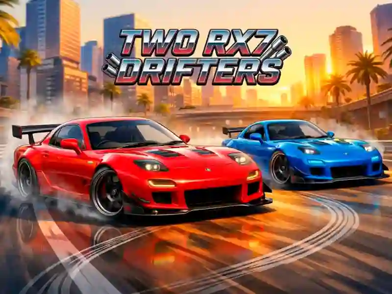 Spel Two RX7 Drifters aanlyn