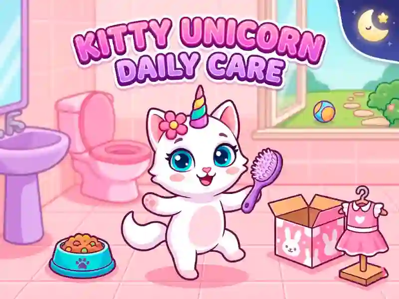 Spel Kitty Unicorn Daily Care aanlyn