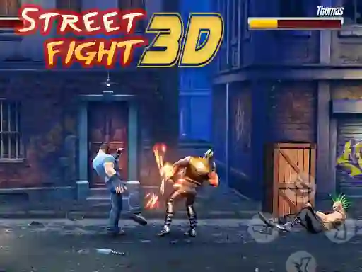 Spel Street Fight 3d aanlyn