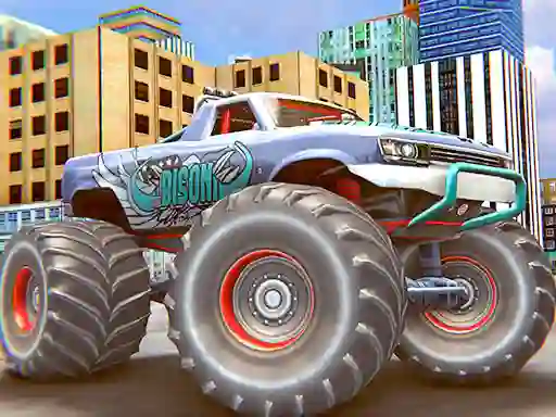 Spel Monster Truck Stunt Driving Simulation aanlyn