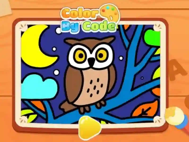 Spel Color By Code: Night Owl aanlyn