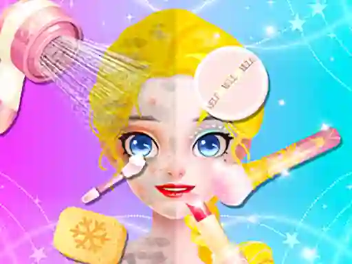 Spel Sweet Princess Makeup Party aanlyn