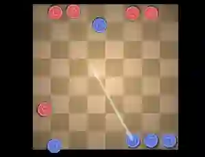 Spel Angry Checkers aanlyn