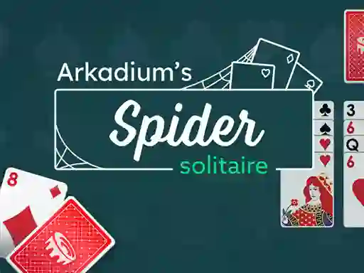 Spel Spider Solitaire aanlyn