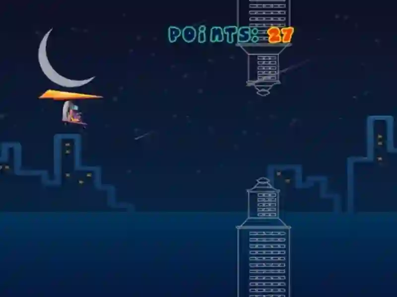 Spel Midnight Sky Runner aanlyn