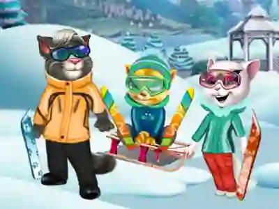 Spel Cats Winter Fun aanlyn