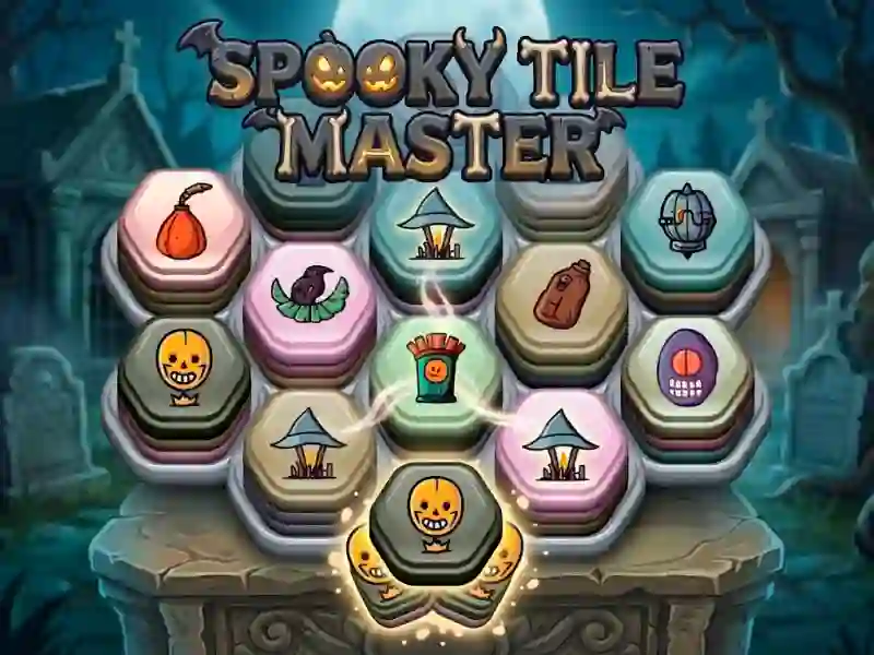 Spel Spooky Tile Master aanlyn