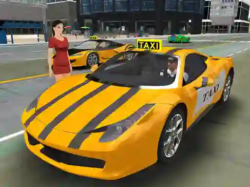 Spel Free New York Taxi Driver 3d aanlyn