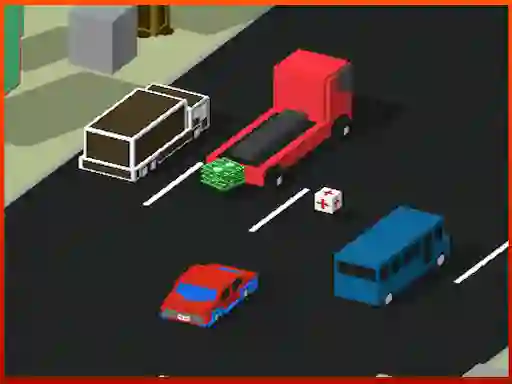 Spel Blocky Traffic Racer aanlyn