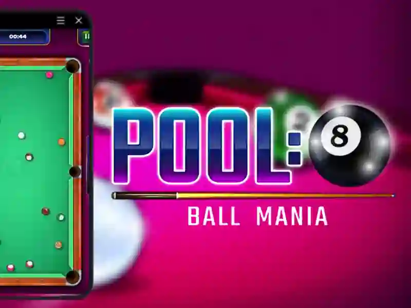 Spel Pool 8 Ball Mania aanlyn