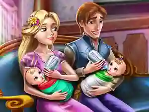 Spel Rapunzel Twins Family Day aanlyn