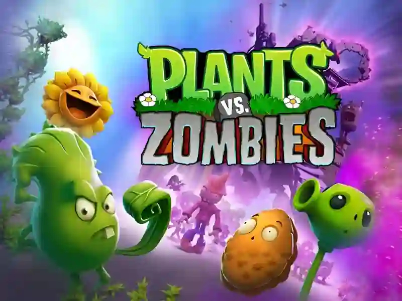 Spel Plants vs Zombies TD aanlyn