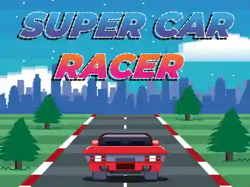 Spel Super Car Racer aanlyn