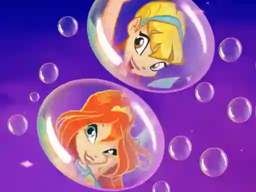 Spel Draw Winx Bubble Path aanlyn