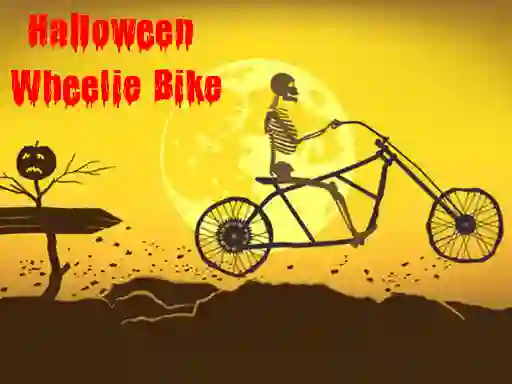 Spel Halloween Wheelie Bike aanlyn