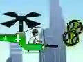 Spel Ben 10. Helicopter aanlyn
