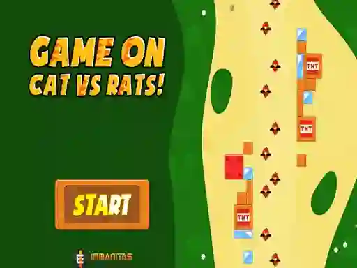 Spel Game On Cat vs Rats! aanlyn