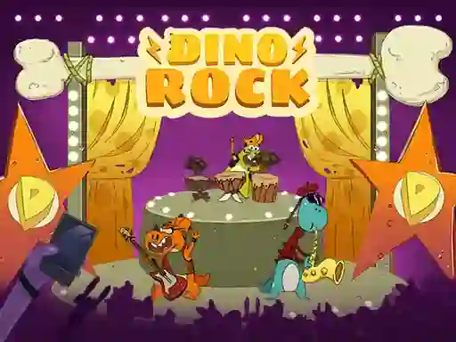 Spel Dino Rock aanlyn