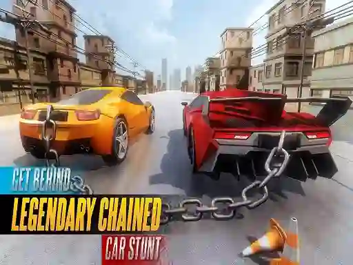 Spel Chained Car Stunts Race Mega Ramp aanlyn
