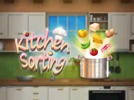 Spel Kitchen Sorting aanlyn