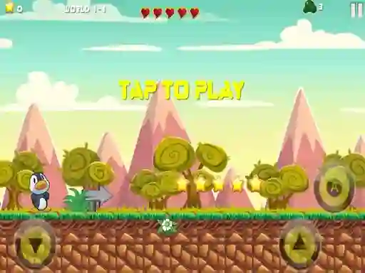 Spel Adventurous Penguin aanlyn
