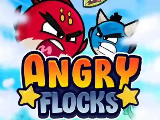 Spel Angry Flocks aanlyn