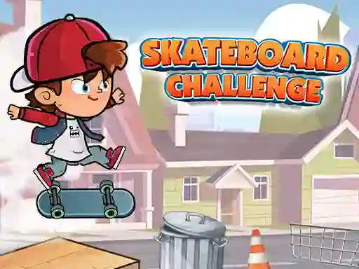 Spel Skateboard Challenge aanlyn