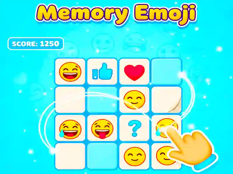 Spel Memory Emoji aanlyn