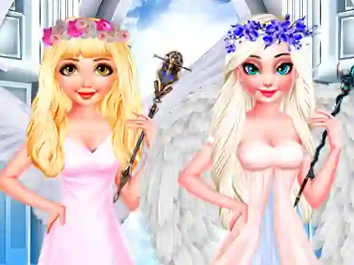 Spel A Day in Angel World aanlyn