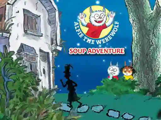 Spel Alfie The Werewolf: Soup Adventure aanlyn