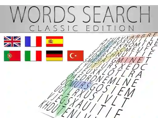 Spel Words Search Classic Edition aanlyn