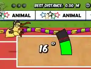 Spel Animal Olympics Triple Jump aanlyn