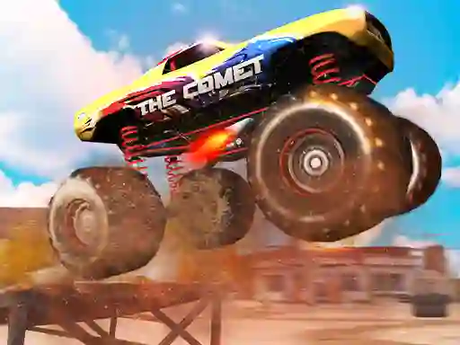 Spel Monster Truck Stunt Racing aanlyn
