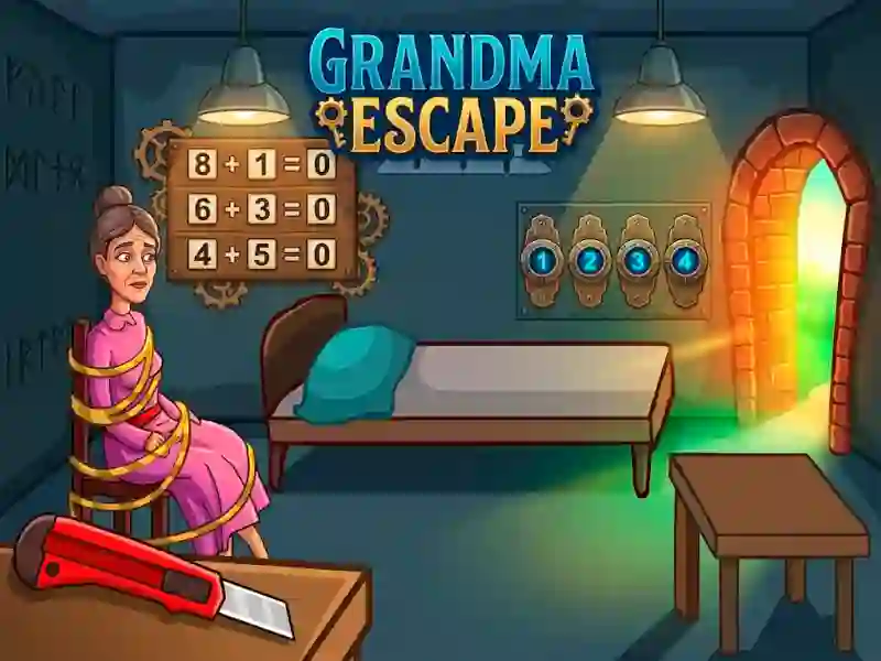 Spel Grandma Escape aanlyn
