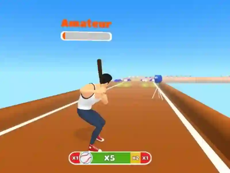 Spel Baseball Runner aanlyn