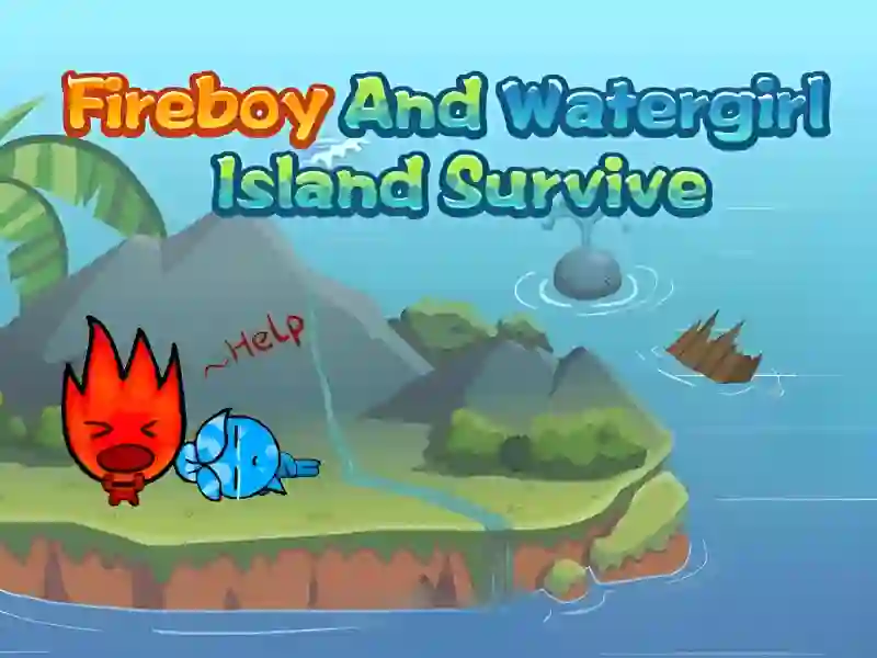 Spel Fireboy and Watergirl Island Survive aanlyn