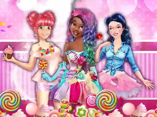 Spel Sweet Party With Princesses aanlyn