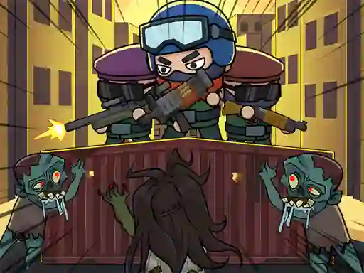Spel Zombie Idle Defense aanlyn